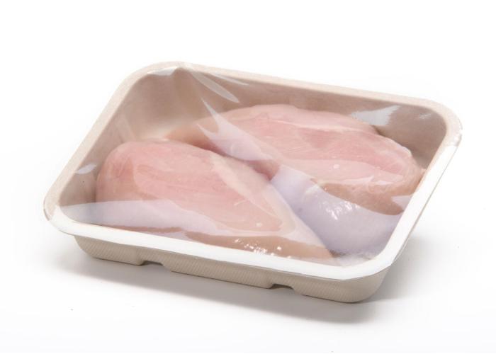 product image for Fibre Produce and Meat Tray 194 x 148 x 25mm 