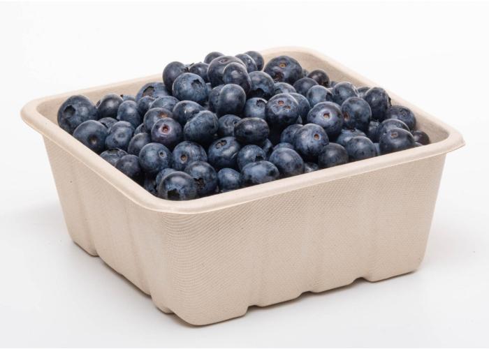product image for 700g - 1kg Produce fibre punnet 175 x 175 x 72mm (with holes)