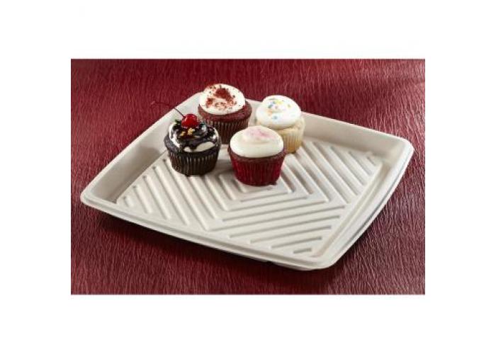 product image for Fibre takeaway Serving Platter 312 x 312 x 28mm 