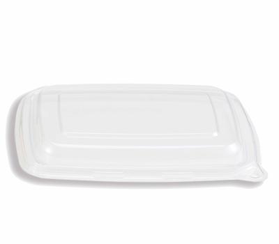 PET takeaway meal tray lid 175 x 238 x 26mm  product image