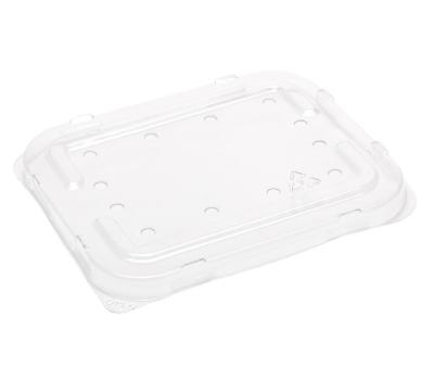125g PET Flat punnet lid (with holes) 131 x 111 x 11mm  product image